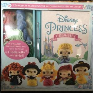 Disney Princess Crochet Kit 12 Project New Open Box Never Used Full Kit 2018
